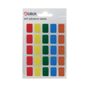 Blick Label 12X18Mm Assorted Bags 006251