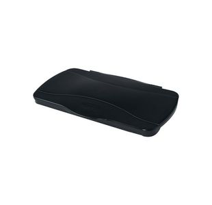 Rubbermaid Slim Jim Hinge Lid Black