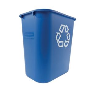 Recycling Wastebasket Med 26L Blue