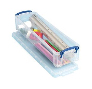 Really Useful Pencil/Stat Box 1.5L Clear