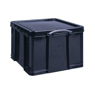 Really Useful 42Ltr Recyc Box Blk 42Bkr