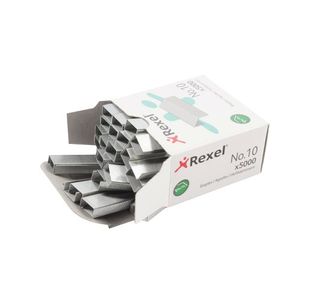 Rexel No.10 Metal Staples 5mm Pk5000