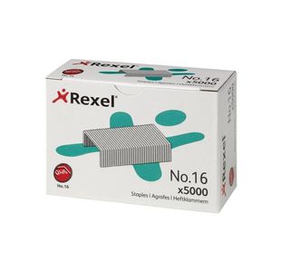 Rexel No16 Staples Metal 6mm Pk5000