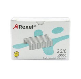 Rexel No56 Staples Metal 6mm Pk5000