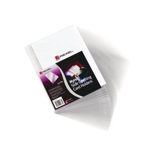 Rexel Card Holder Pgc/321 95x64 Pk25