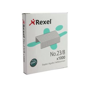 Rexel No 23 Staples 8mm Pk1000