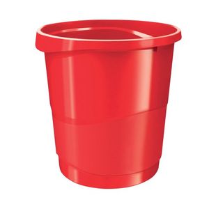 Rexel Choices Waste Bin Red