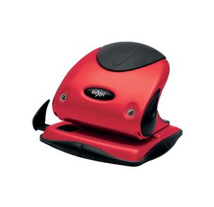 Rexel P225 Hole Punch Red