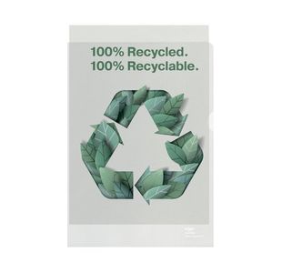 Rexel 100% Recycled A4 Folder Pk100