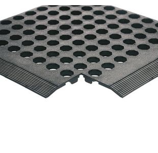 Black Rubber Worksafe Mat 312476 P3