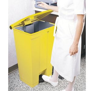 Stepon Bin 30.5 Litres Ylw 313503