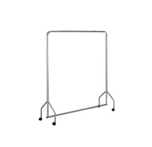 Silver Garment Hanging Rail