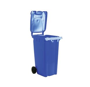 Wheelie Bin 120L Blue 480x555x930mm