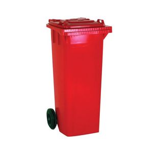 Refuse Container 240L 2 Wheel Red