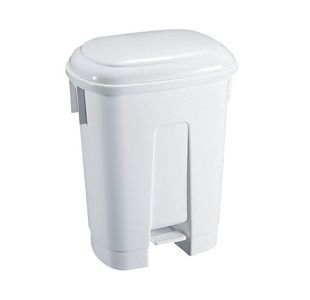 60 Litre White Plastic Bin 348011