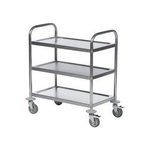 Fd 3 Tier Stainless Steel Trolley