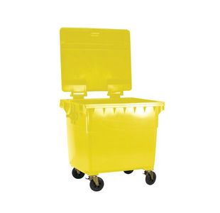 1100L Ylw Wheeled Bin / Lid 377397