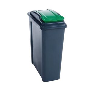 Vfm Recycling Bin 25 Ltr Grn 384284 Pk1