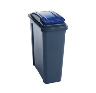 Vfm Recycling Bin 25 Ltr Blue 385286 Pk1