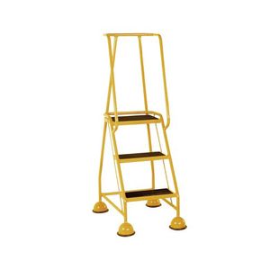 Yellow 3 Tread Step Ladder 385137