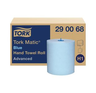 Tork Blue Hand Towel Roll 2Ply Pk6