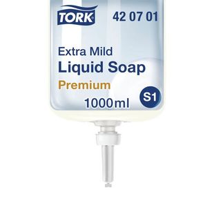 Tork S1 Prem Soap Liq Ex Mild Pk6 4