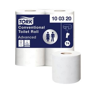 Tork Conventional Toilet Roll Wht Pk36