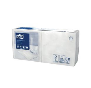 Tork 2 Ply White Cocktail Napkins Pk200