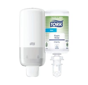 Hand Wash Foam Soap 6 + Dispenser