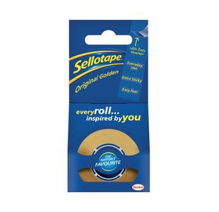 Sellotape Golden Tape 18Mm X25M 1443169