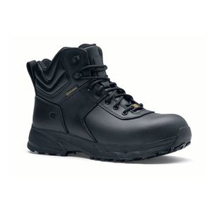 Guard Unisex Mid Lthr Boot Blk 5