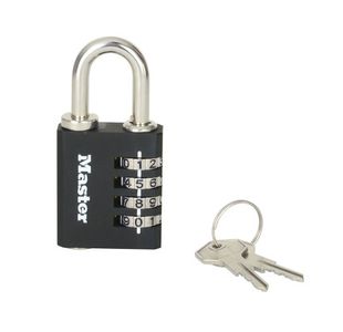 Master Lock Comb Padl +Override Key