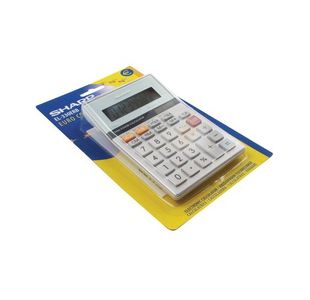 Sharp Semi Desktop Calc Silver El-330Er