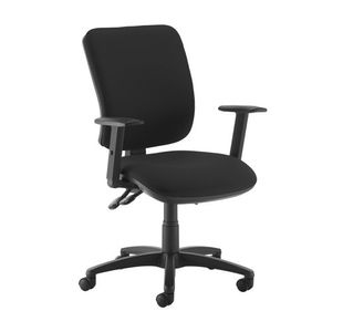 Senza High fabric back operator chair