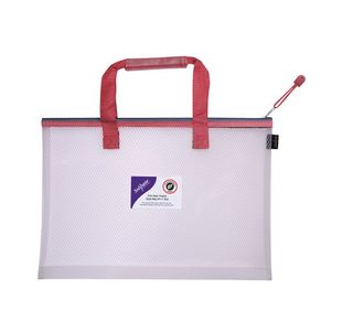 Snopake Eva Zippa Bag 480X350Mm Red