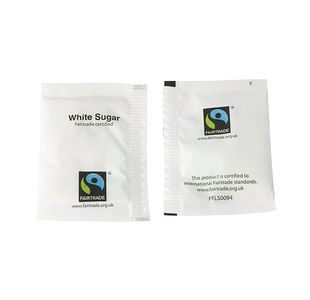 Fair Trade White Sugar Sachets Pk1000