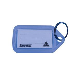 Clicktag Plastic Blue Pk100 Kevron Id5B