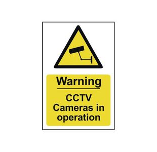 Spectrum Warning Cctv Camera Sign