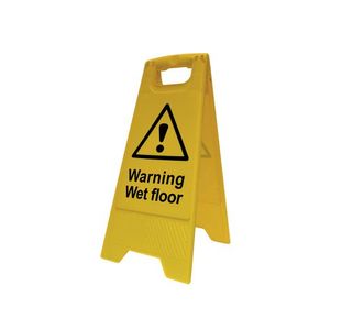 Spectrum A Board Warning Wet Floor