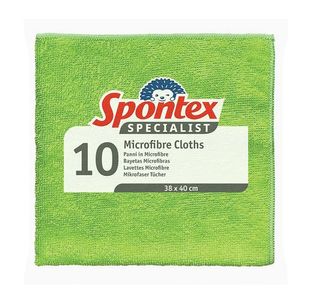 Spontex Spec Microfibre Cloths Pk10