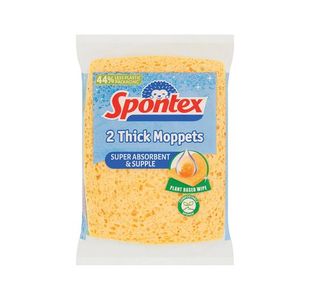 Spontex Thick Moppets Spg Ast Col P2