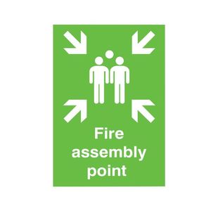 Fire Assembly Point A2 Pvc Fr04548R