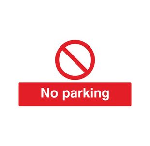 No Parking 300X500Mm Pvc Ml01929R