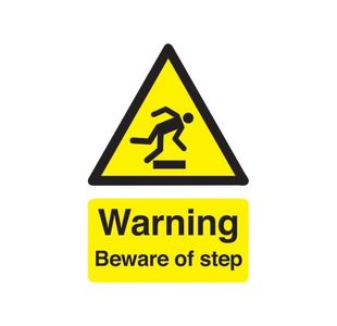 Warning Beware Of Step A5 S/A Ha21451S