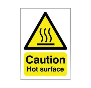 Caution Hot Surface A5 S/A Ha04151S