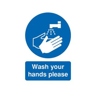 Wash Your Hands Please A5 S/A Md05851S