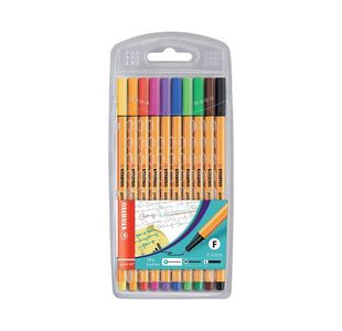 Stabilo Point 88 Fineliner Wlt 10 Asst