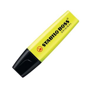 Stabilo Boss Pen Yellow 70/24/10