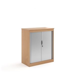 Systems horizontal tambour door cupboard