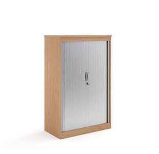 Systems horizontal tambour door cupboard